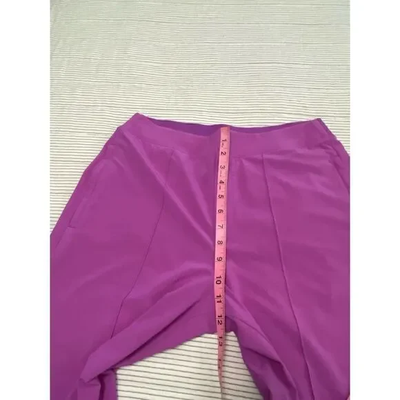 NWOT Athleta Brooklyn Heights Jazzy Purple Pants Size 8